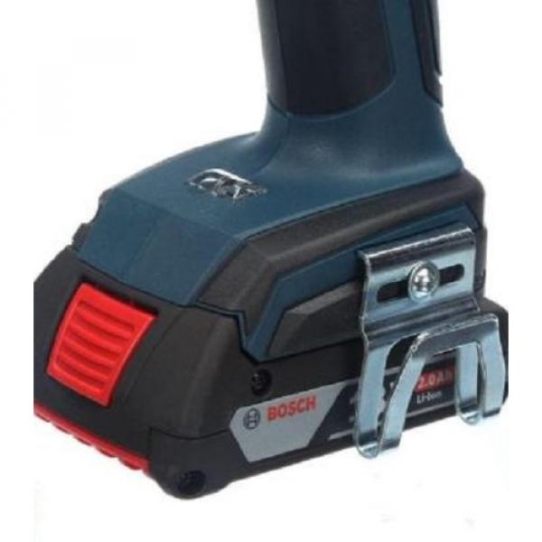 Bosch 18V 2Tool Kit w/Compact Tough Drill Driver Hex Impact Driver &amp; 2SlimPacks #7 image