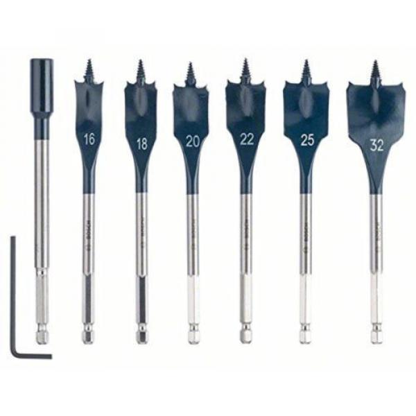 Bosch 2608587009 16/18/20/22/25/32 mm Self-Cut Speed Set (7-Piece) NEW #2 image