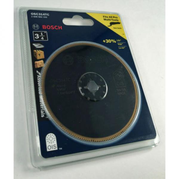 Bosch OSC314TC 3-1/4 Inch Bi-Metal Titanium Circular Saw Blade for Multi-Tool #3 image