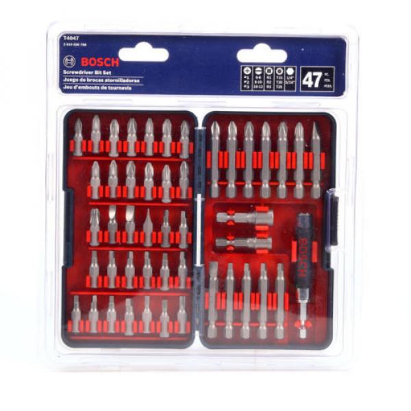 Bosch Titanium Tough Grip Coating 47-Piece Screwdriver Bit Set with Hard Case #2 image