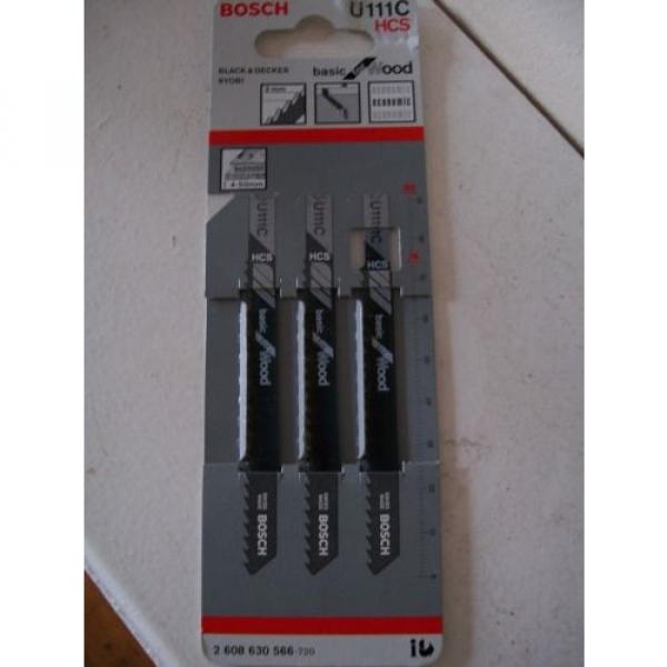 OFFER ! 10PKTS BOSCH U111C HCS JIGSAW BLADES BASIC FOR WOOD (10 x  PACK OF 3 ) #2 image