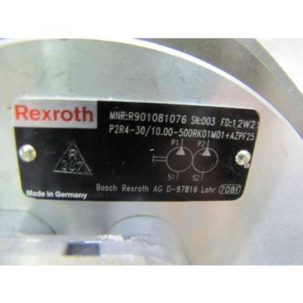 NEW Korea France REXROTH P2R4-30/10.00-500RK01M01+AZPF25 HYDRAULIC PUMP 1515800013 GEAR MOTOR #3 image